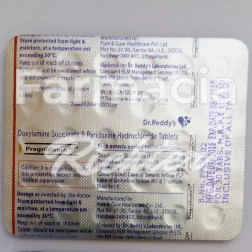 piridoxină și doxilamină fără recetă