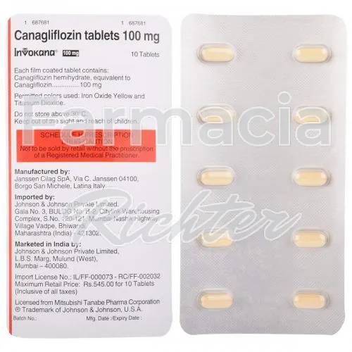 canagliflozină fără recetă